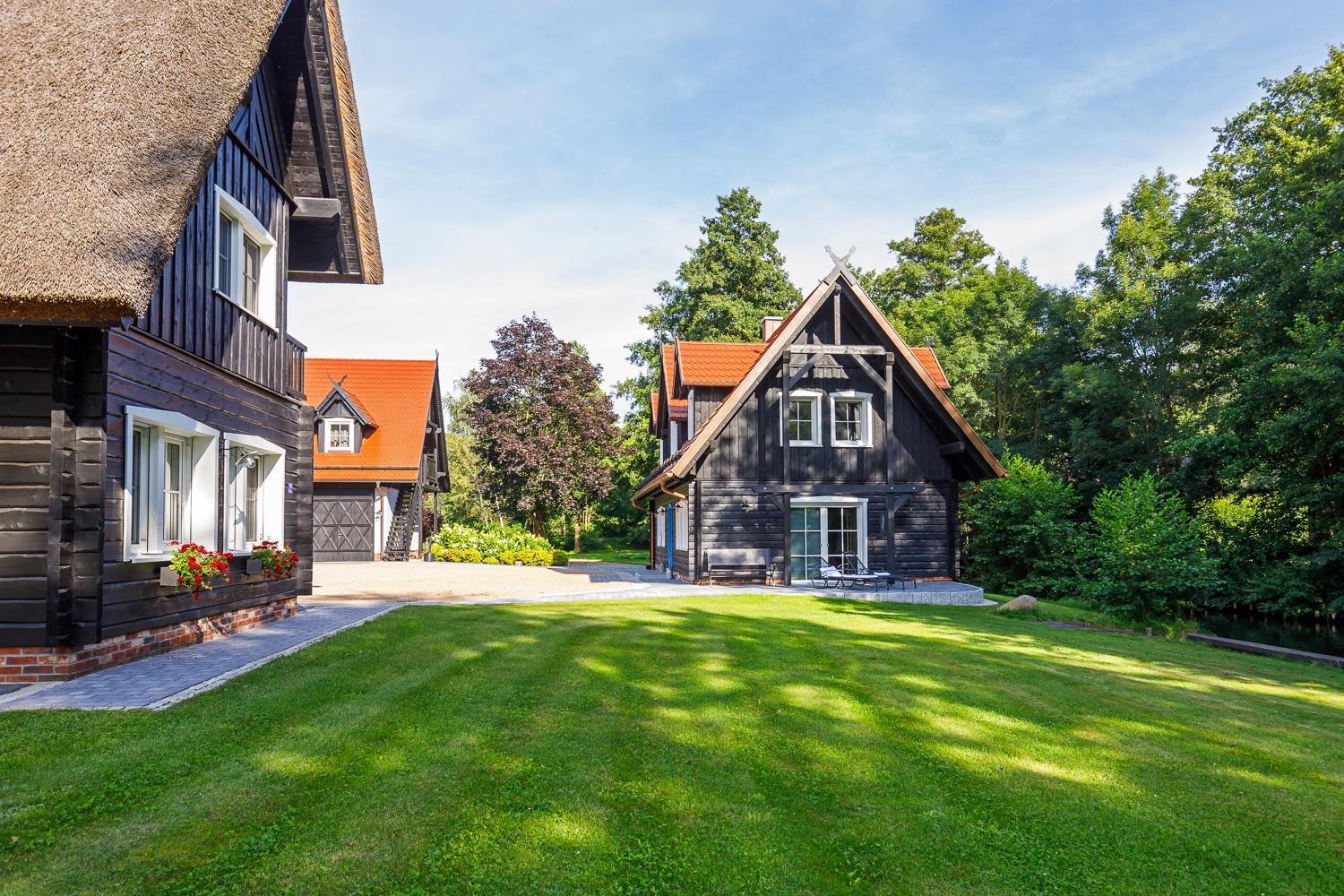 Spreewald Chalet Wohnung Бург Екстер'єр фото