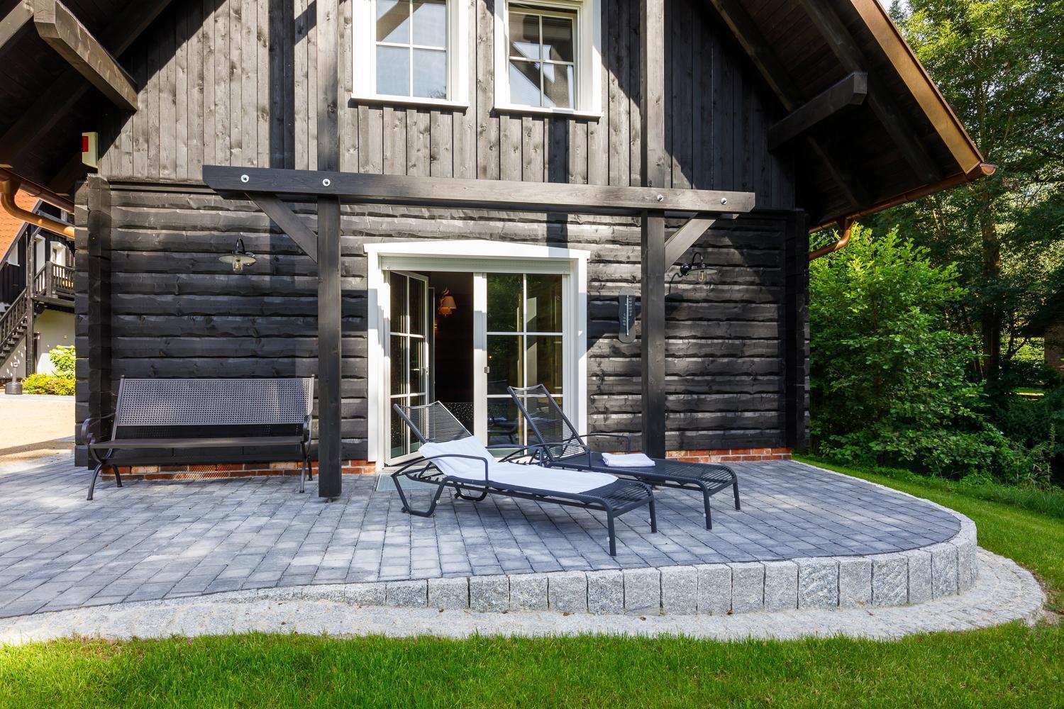 Spreewald Chalet Wohnung Бург Екстер'єр фото